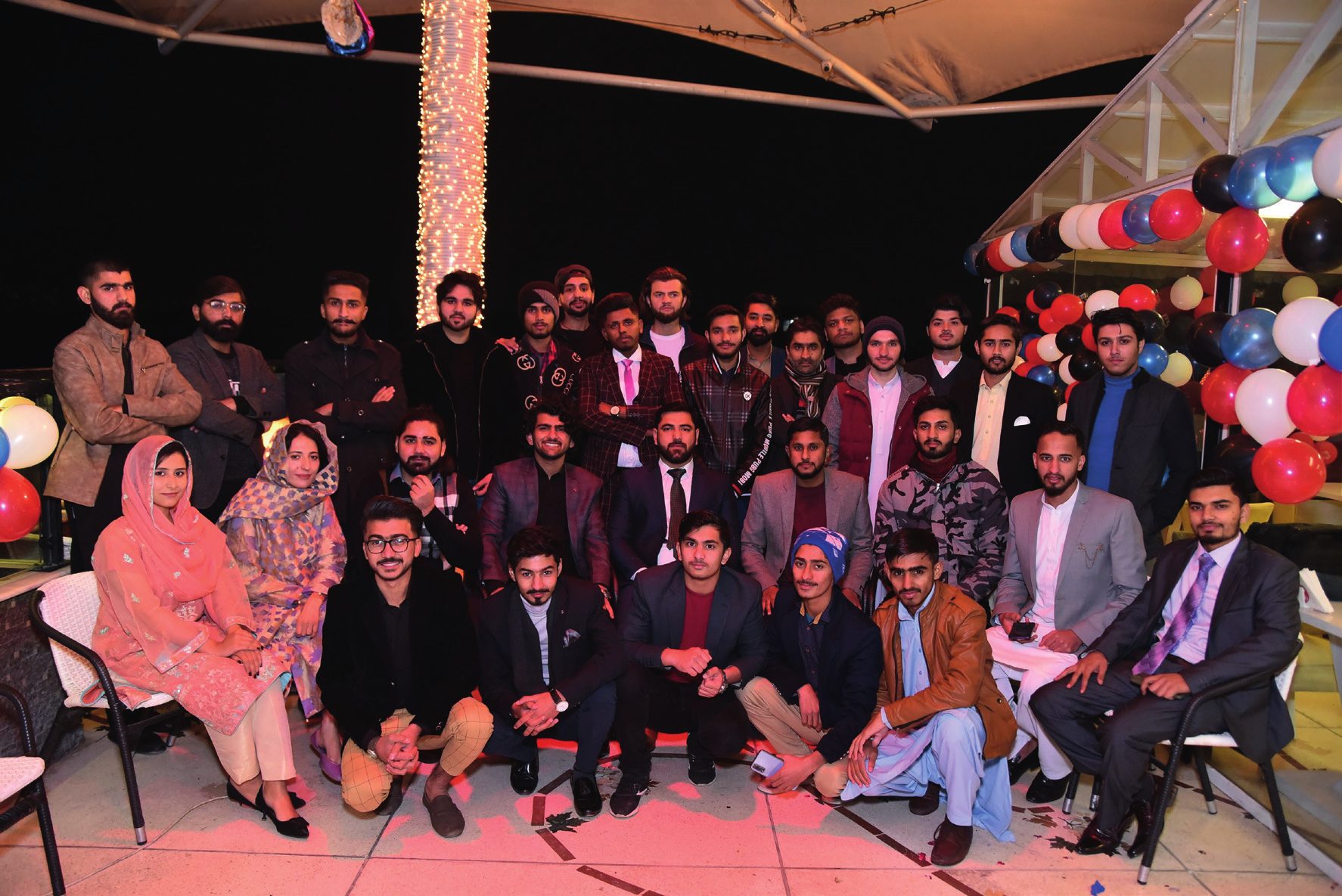 ARXA Communications team at a company event